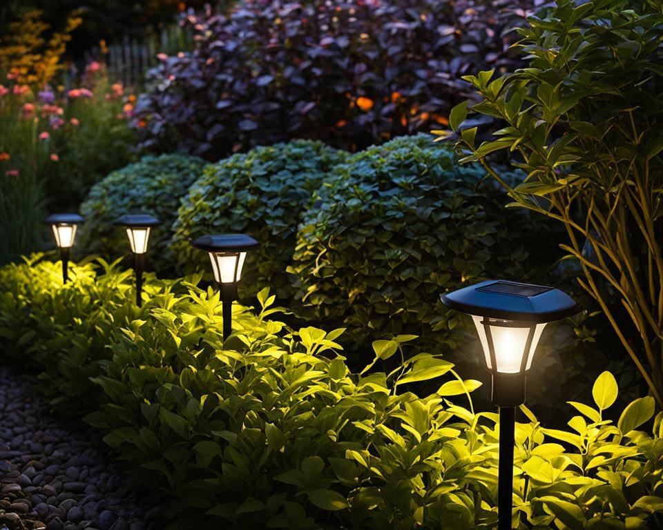 Energiebesparende tuinverlichting
