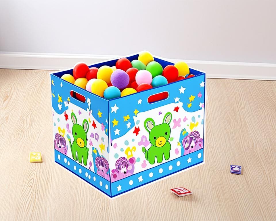 Ideale afmetingen voor een baby speelgoedbox