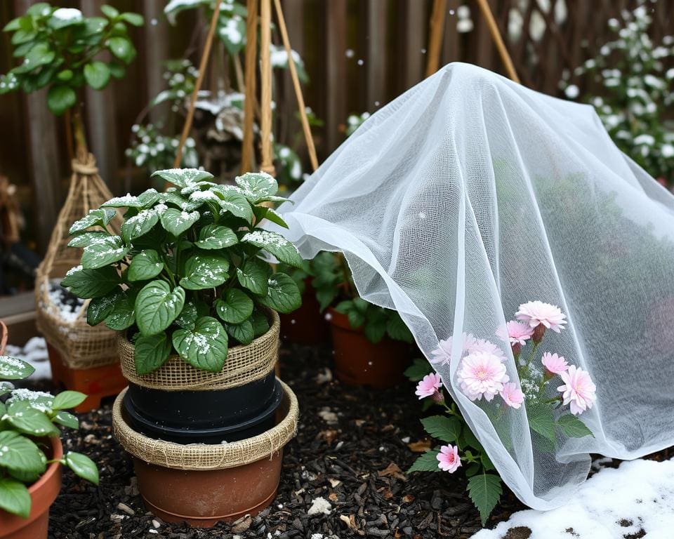 Hoe voorkom je dat je planten in de winter afsterven?