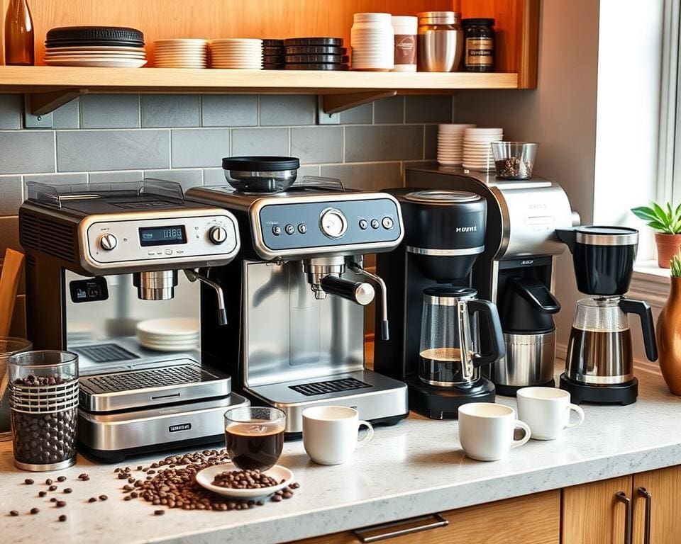 Kies de beste koffiemachines voor thuisbarista's