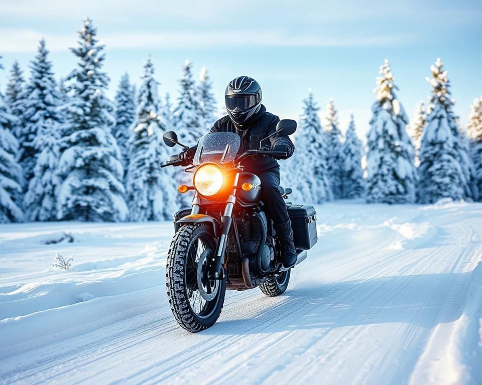 Motorrijden in de winter: Hoe je veilig de weg op gaat