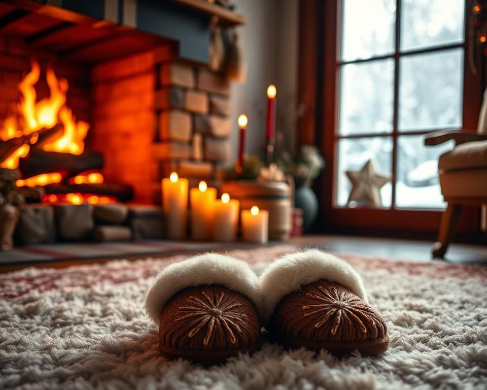 Warme pantoffels voor de koude wintermaanden