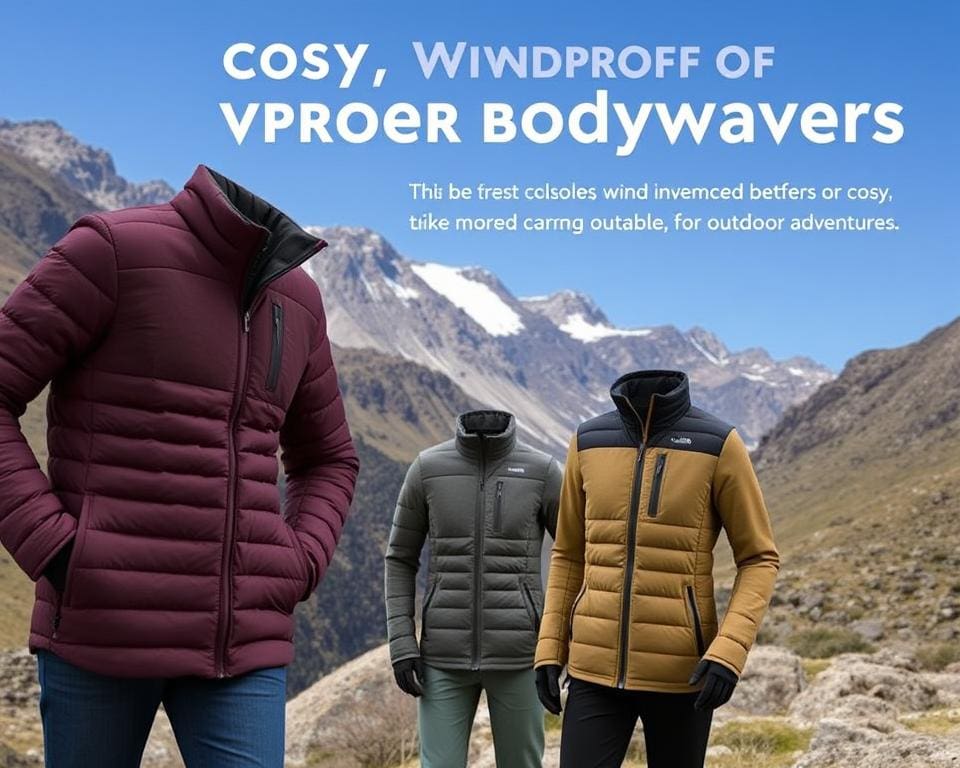 Winddichte bodywarmers voor outdooravonturen