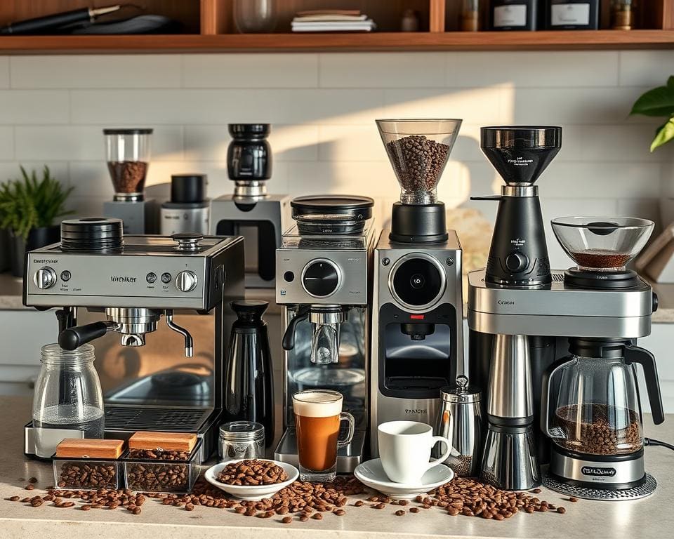 kies de beste koffiemachines voor thuisbarista's