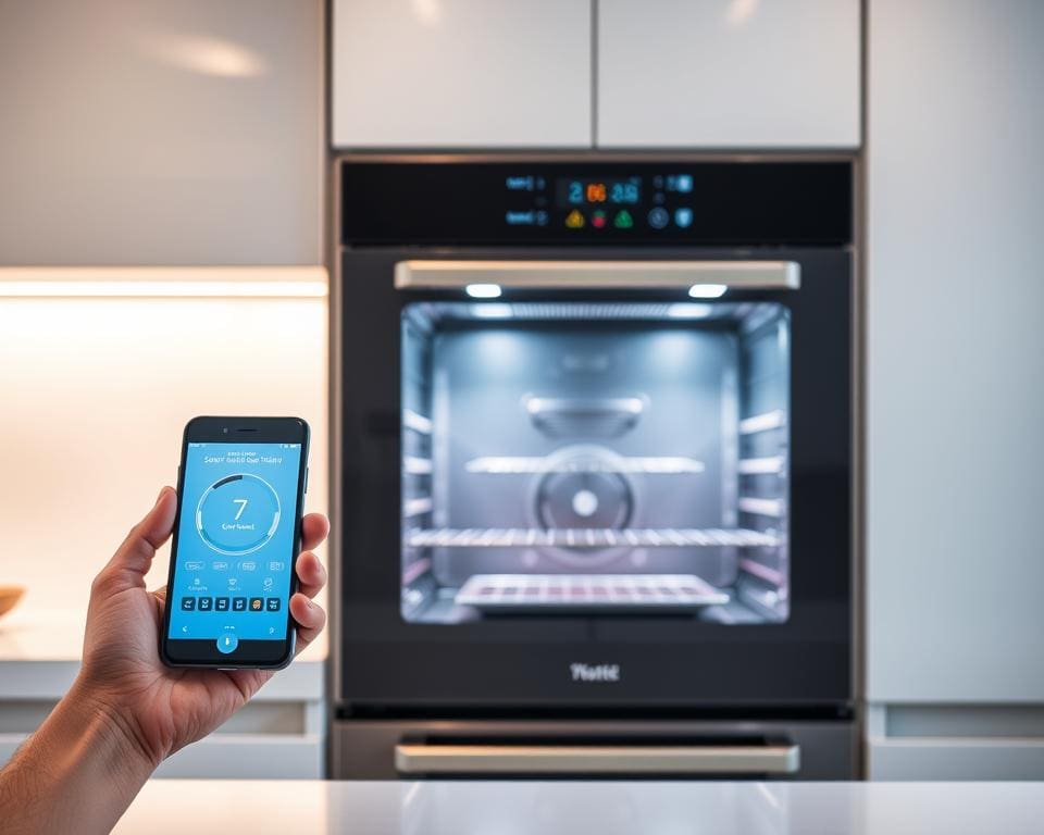 slimme oven met app-bediening