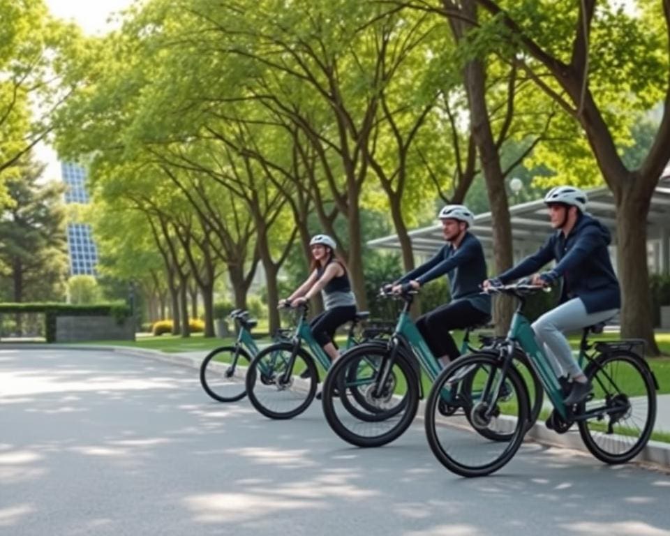 Duurzaam vervoer met elektrische fietsen