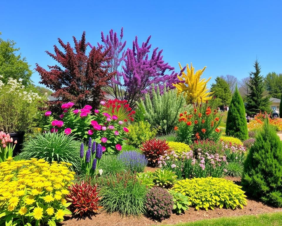 tuin planten voor elk seizoen