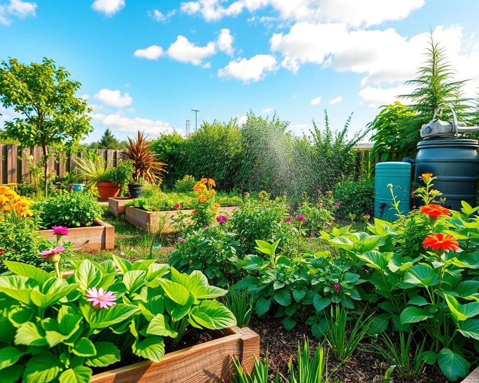 water besparen in de tuin