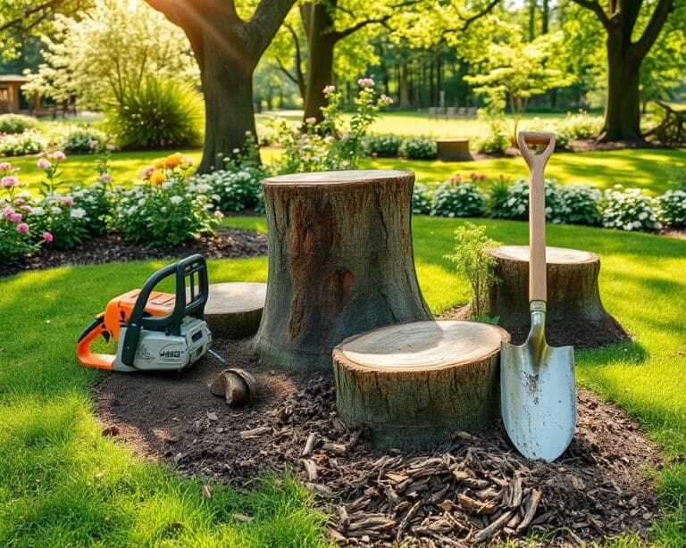 Boomstronken verwijderen? Wij maken uw tuin strak