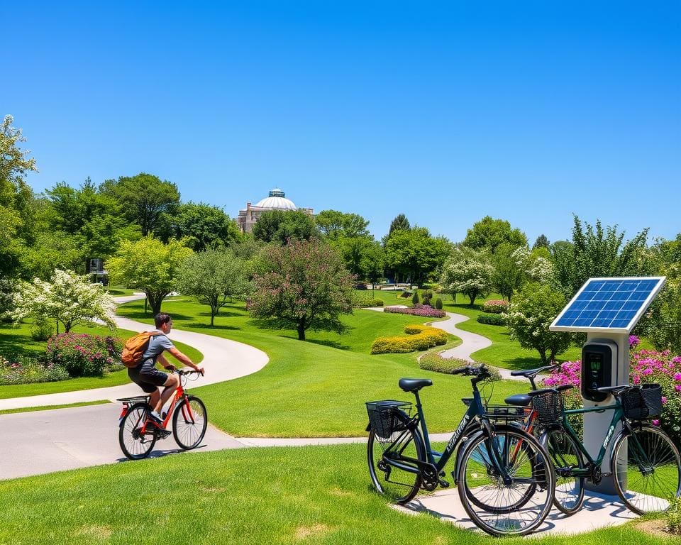 Fietsen als milieuvriendelijke en gezonde workout