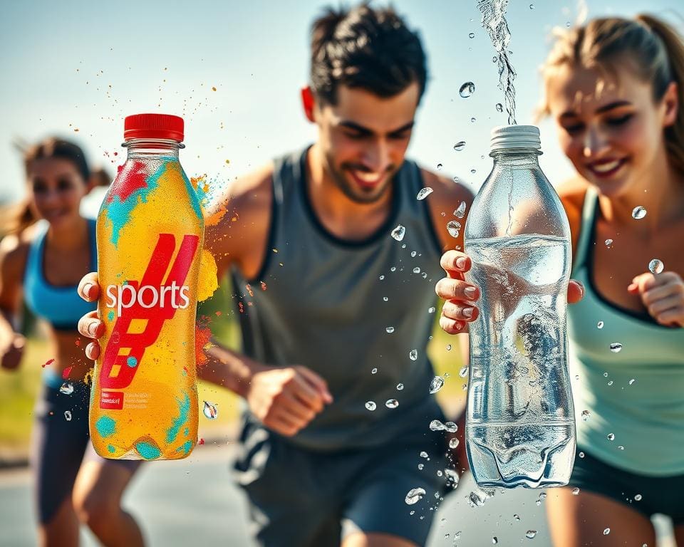 Het verschil tussen sportdrank en water bij inspanning