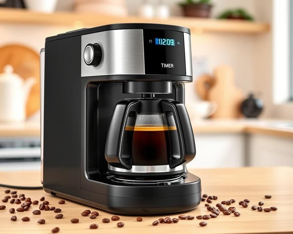 Koffiemachines met timer voor vers gezette koffie