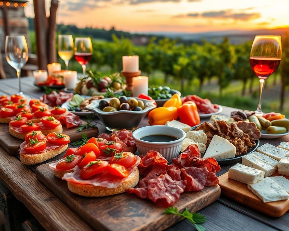 Populaire Italiaanse aperitiefhapjes