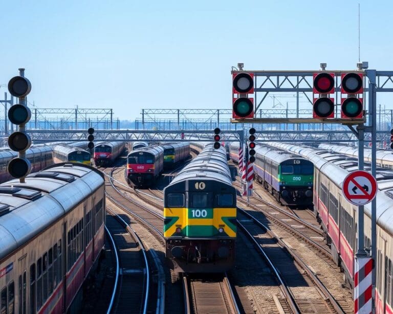 Train machinist: Hoe rijd je veilig door drukke spoorlijnen?