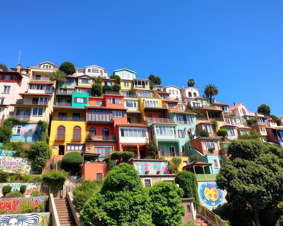 Valparaíso: kleurrijke heuvels en kunstzinnige flair