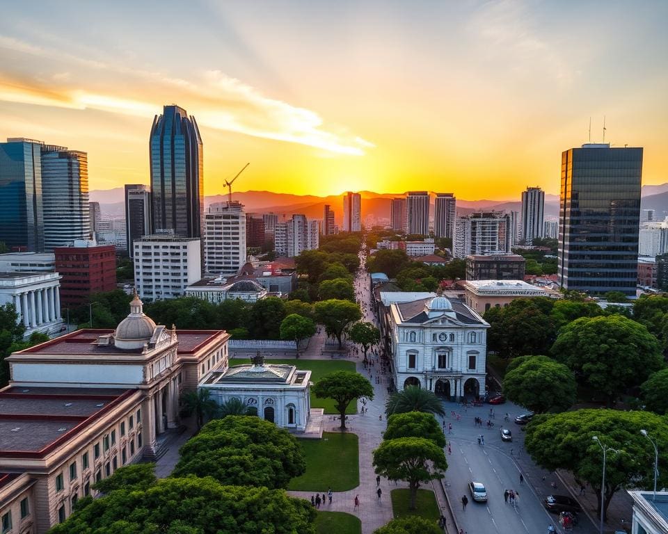 architectuur en stedelijke ontwikkeling in San Salvador