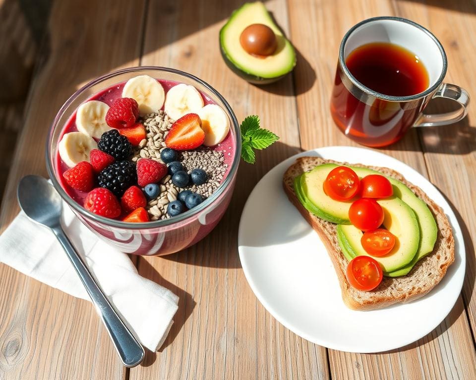 gezonde recepten voor voedzame ontbijten