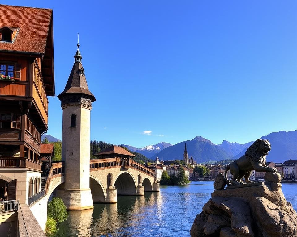 historische hoogtepunten van Luzern