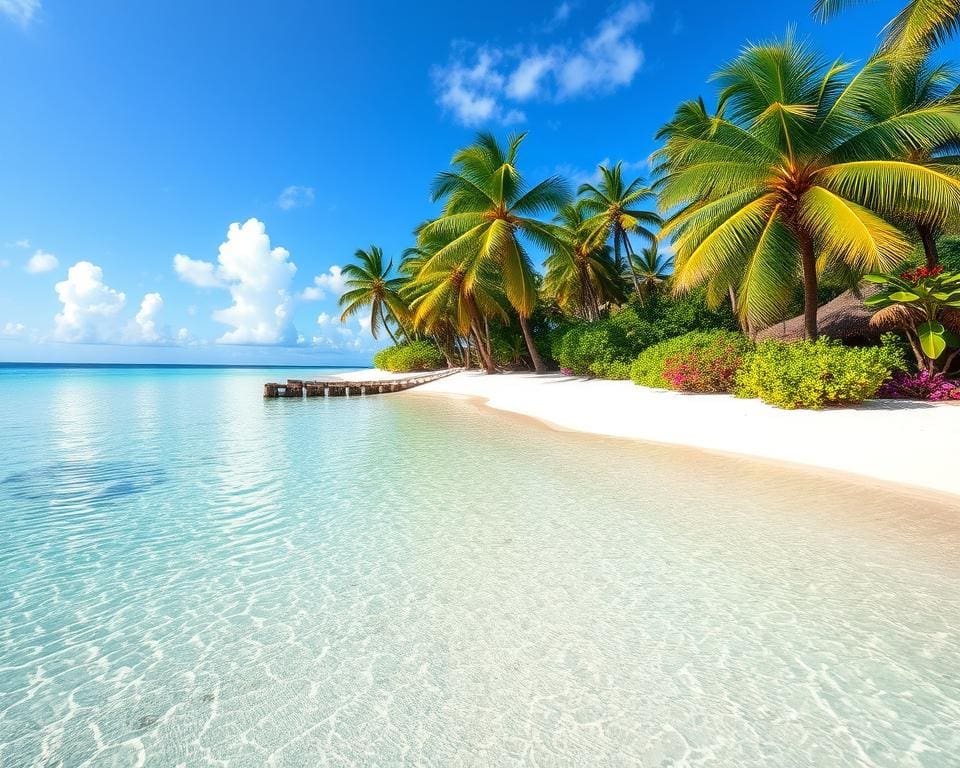 witte zandstranden en turquoise wateren van de Filipijnen