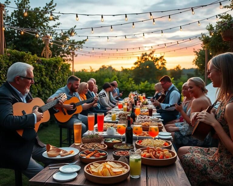 Hoe combineer je muziek en food op een evenement?