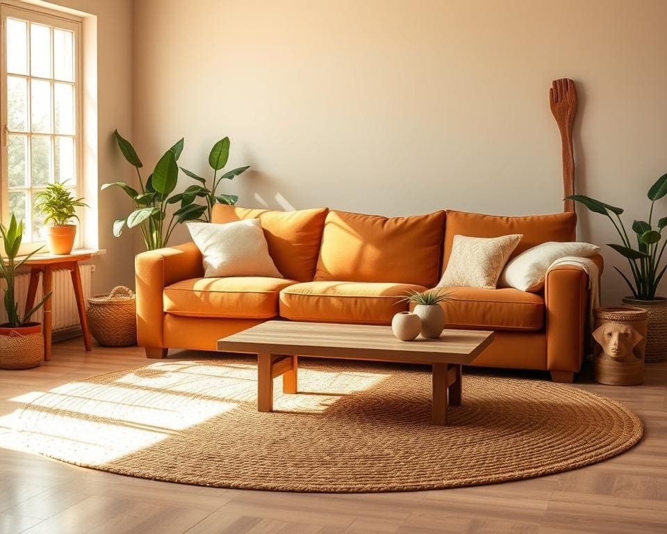 Hoe richt je je huis in met natuurlijke tinten?