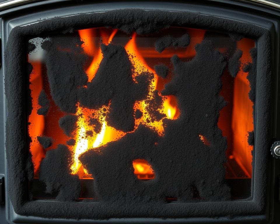 Hoe voorkom je roet op de ruit van je houtkachel?