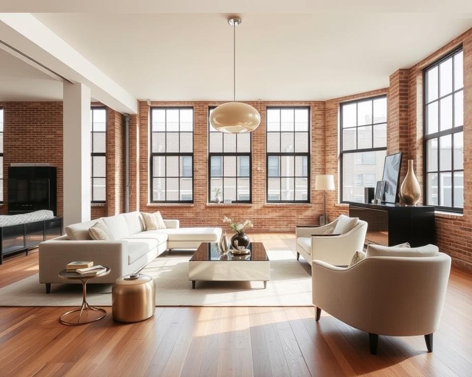 Hoe geef je een loft een elegante uitstraling?