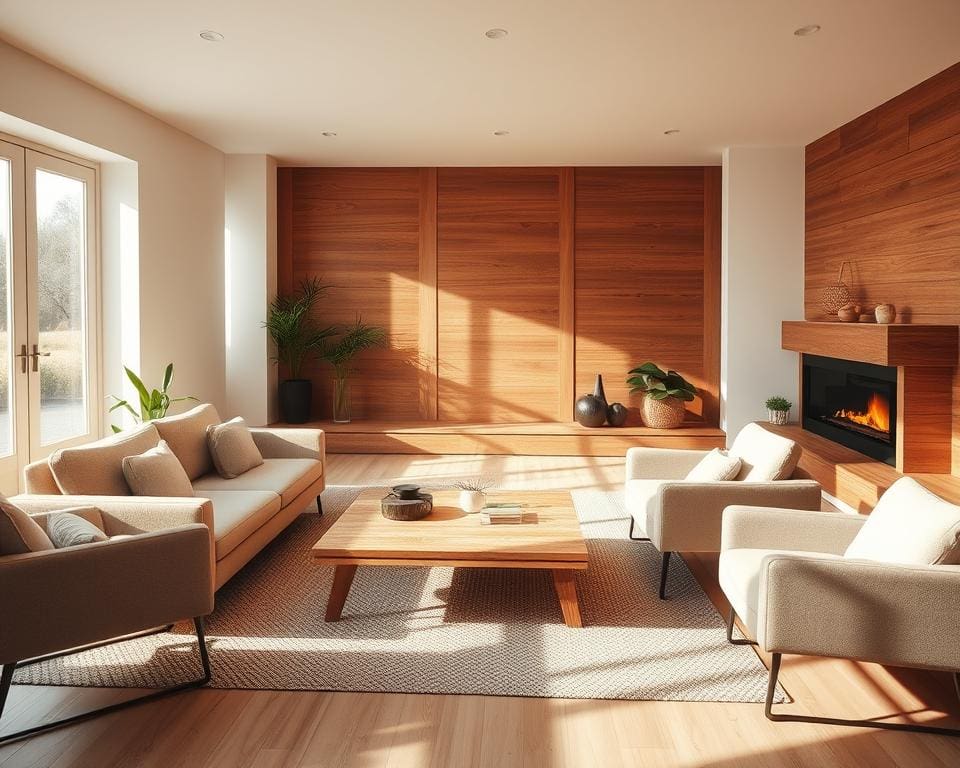 Hoe geef je een minimalistisch interieur warmte?