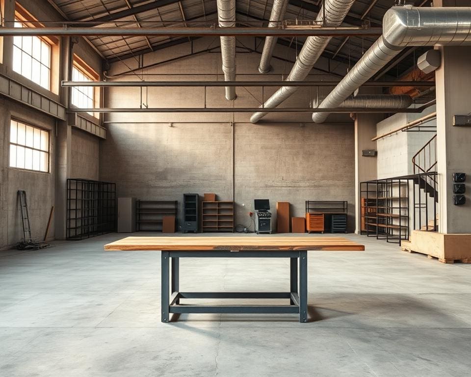 Hoe voeg je industrieel karakter toe aan een nieuwbouw?