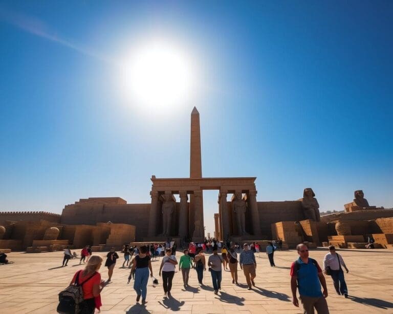 Kan je de tempels in Luxor zelfstandig bezoeken?