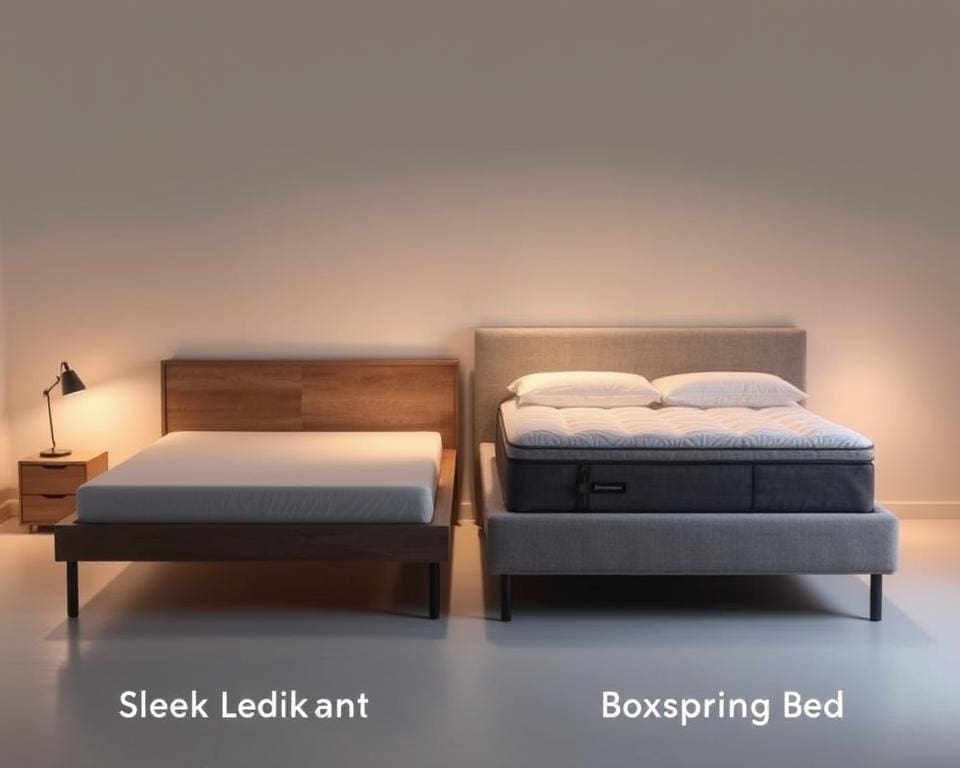 Wat is het verschil tussen ledikanten en boxsprings?
