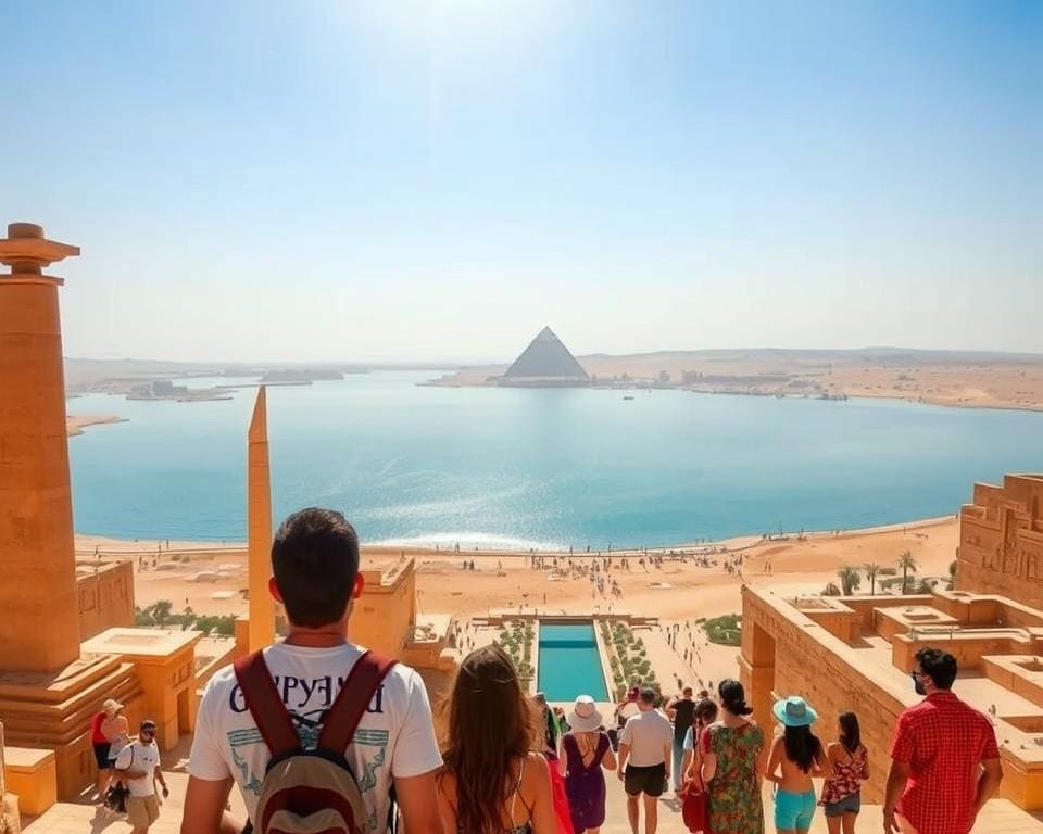 Wat is inbegrepen bij de Luxor-dagtrip met gids?