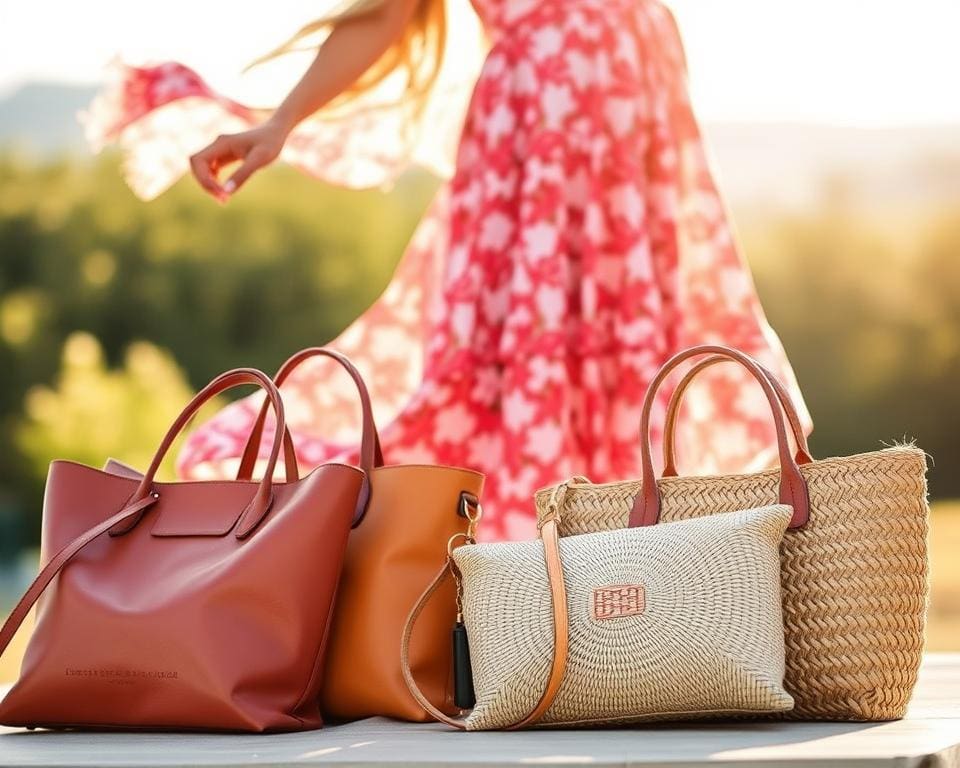 Welke tas past het best bij een zomerjurk?