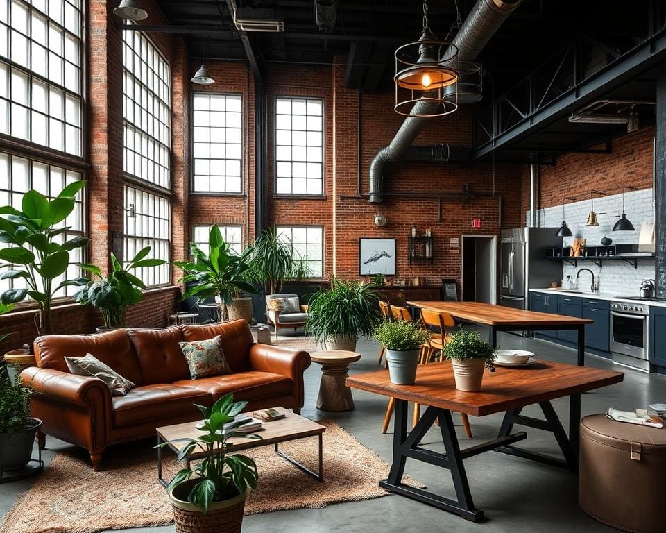 industriële interieurinspiratie