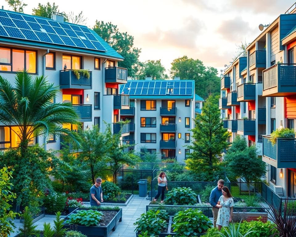 CO2-uitstoot verminderen in appartementencomplexen