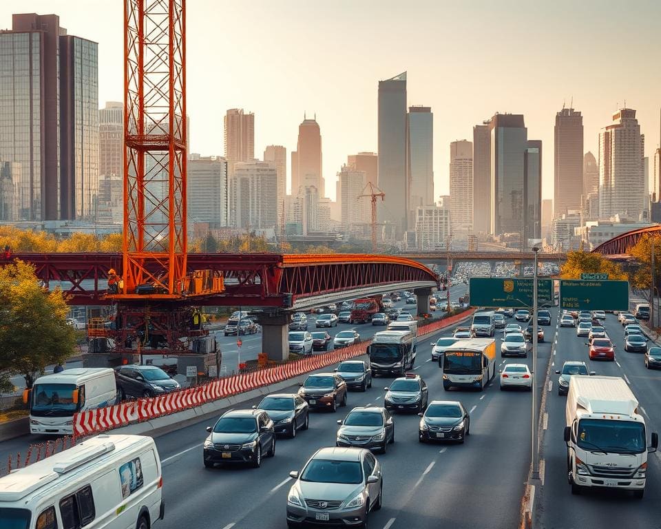 Hoe bouw je bruggen met minimale verkeershinder?