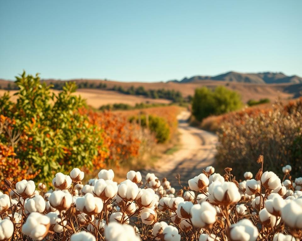 Hoe natuurlijk is de kleur van ongebleekte katoen?