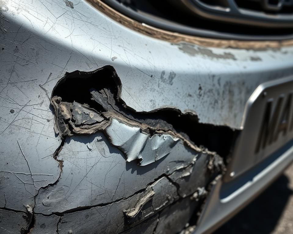 Is bumperreparatie mogelijk bij diepe krassen?