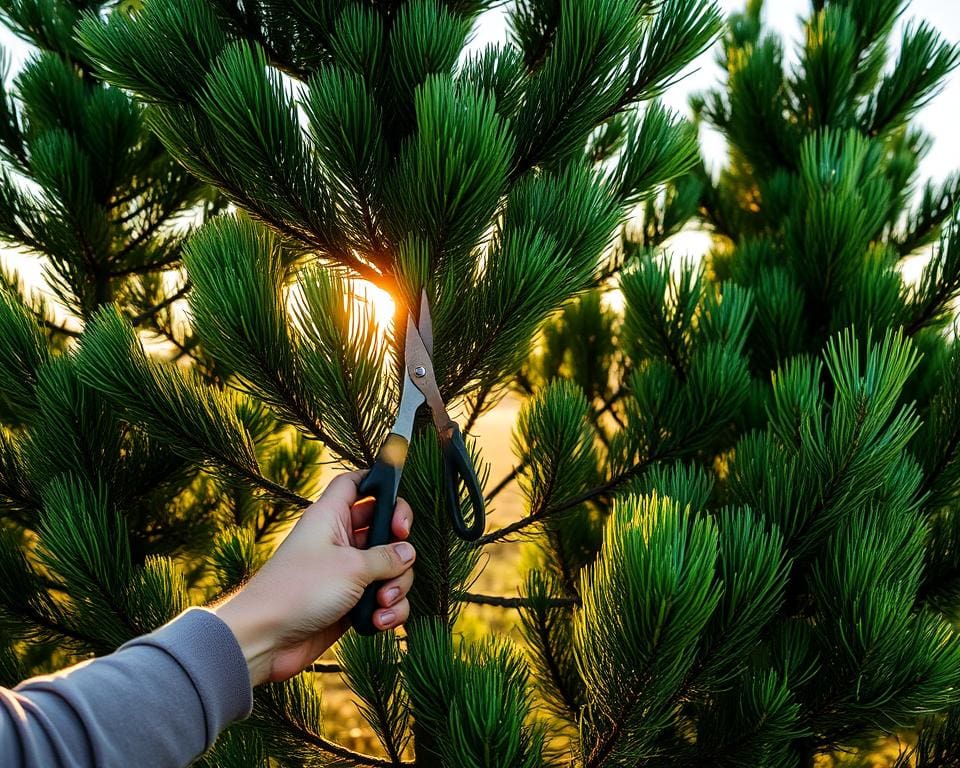 Kun je een dennenboom goed snoeien?
