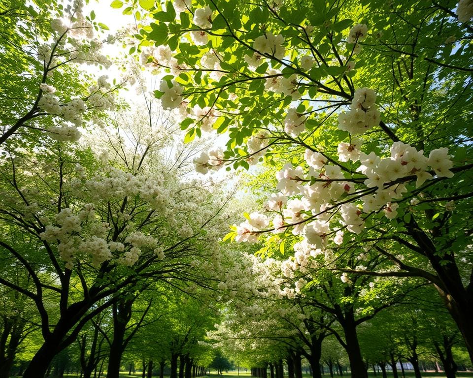 Welke boom ruikt het lekkerst in de lente?
