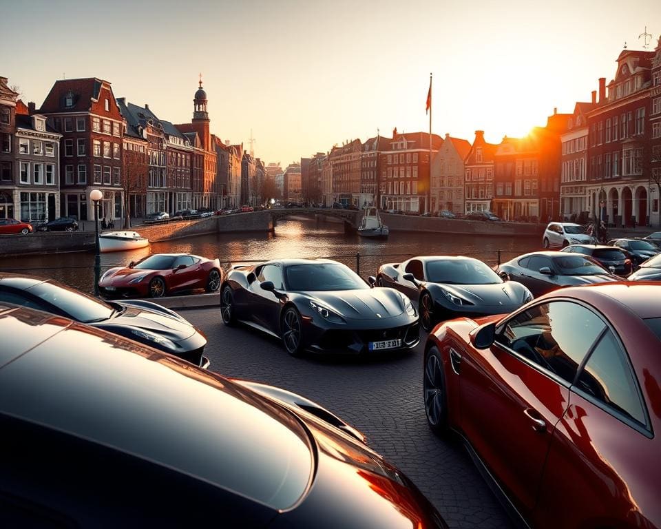 Welke luxe auto's kun je huren in Amsterdam?