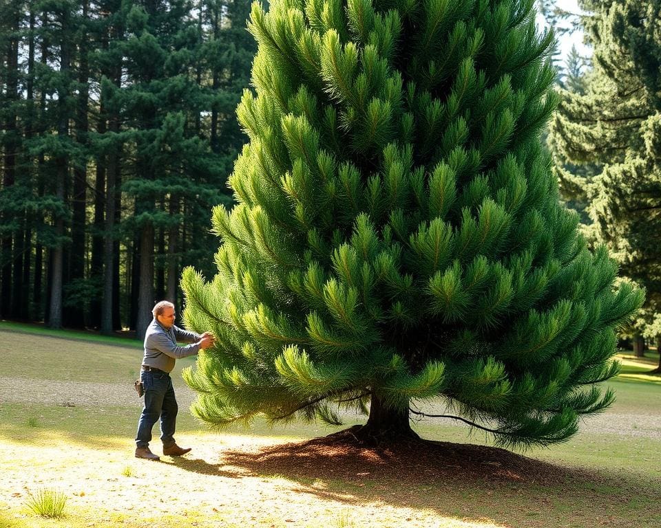 dennenboom onderhoud