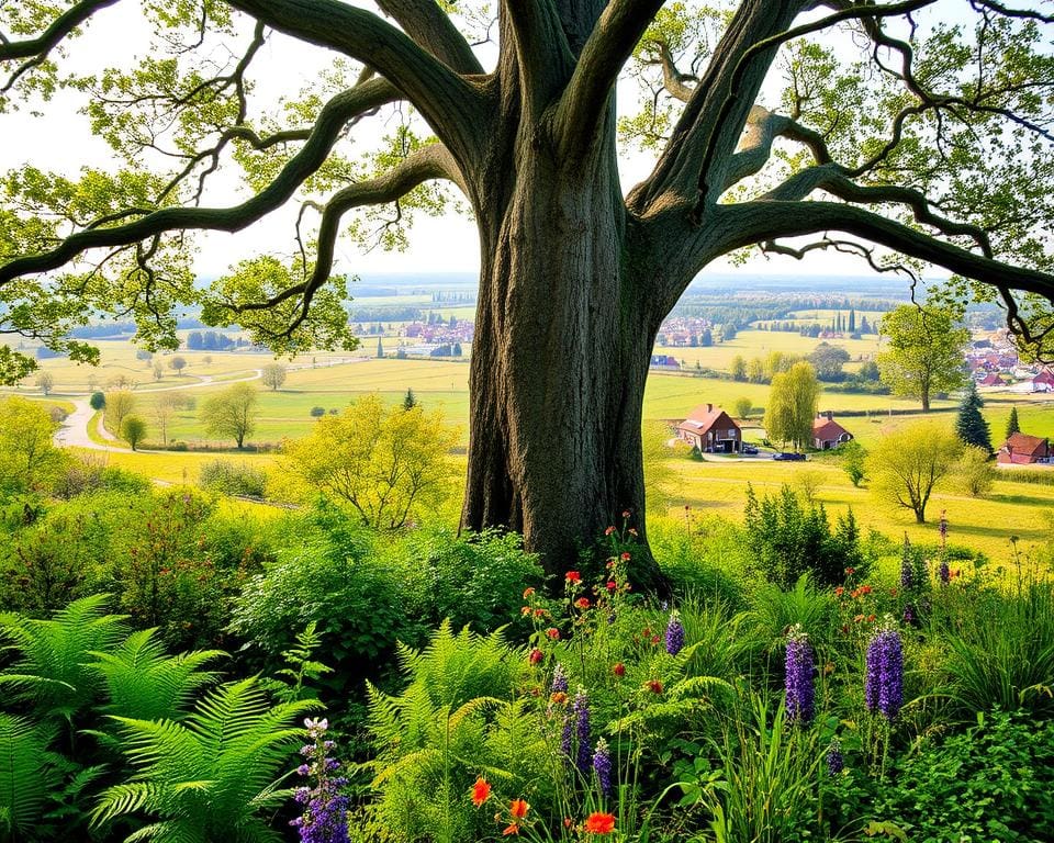 iepboom in Nederlandse ecosystemen