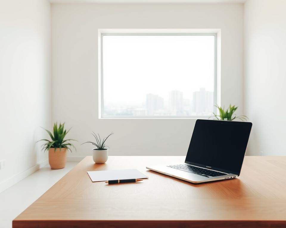 zakelijke planning en minimalisme