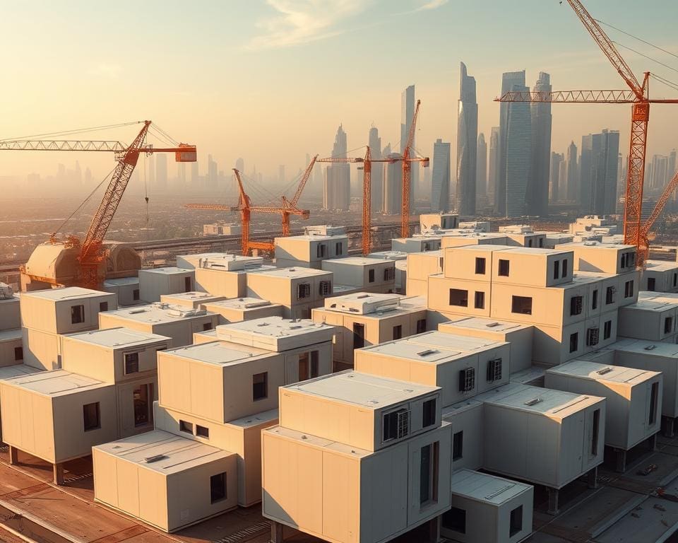 Innovatie in de bouwsector met modulaire systemen