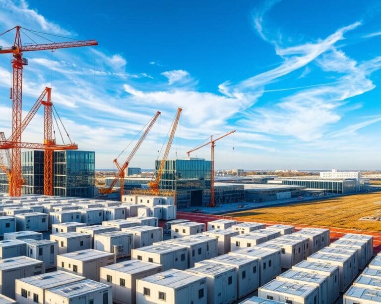 Snelle uitbreiding van bedrijfspanden met prefab modules