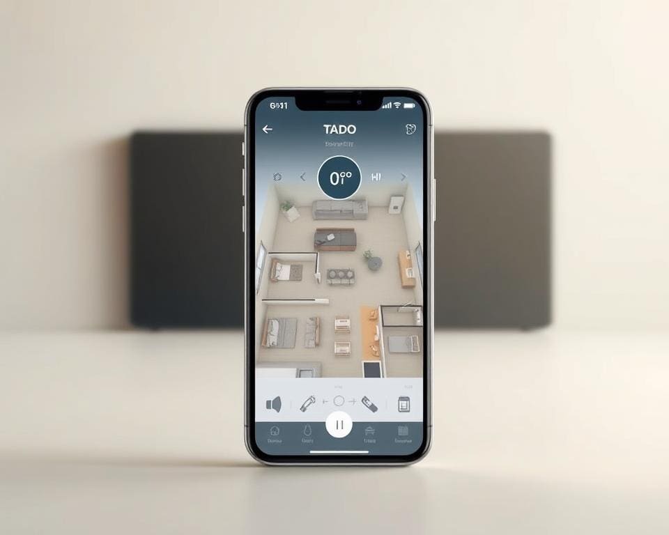 Wat zijn de functies van de Tado-app na installatie?
