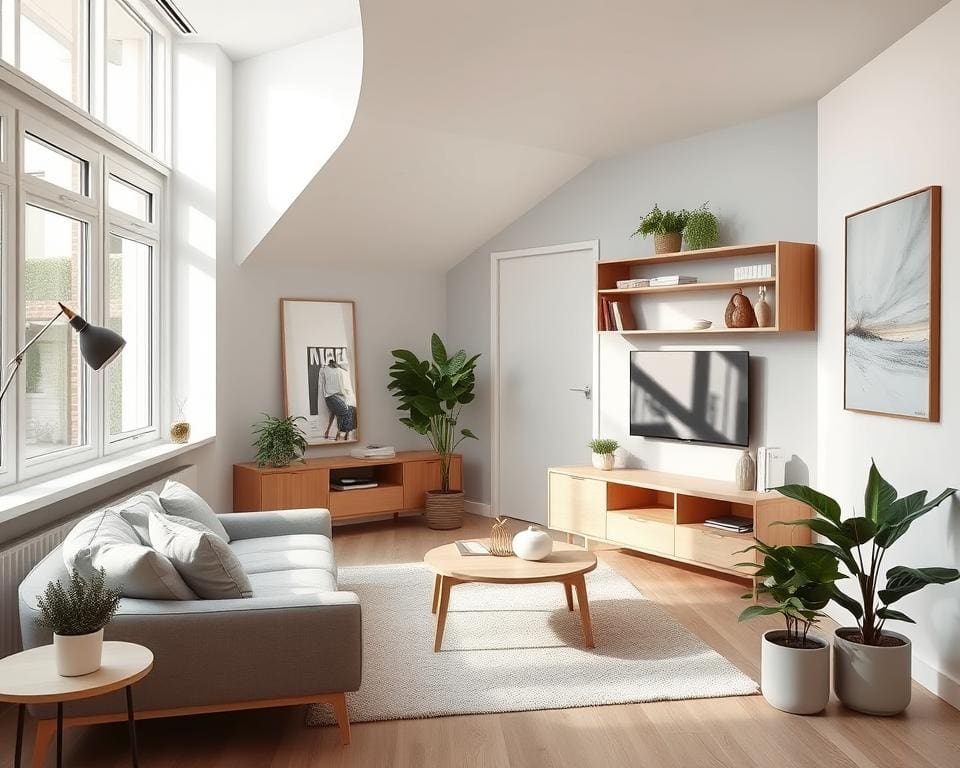 Zo richt je een compacte woonkamer efficiënt in