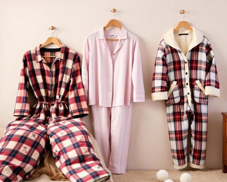 seizoensgebonden pyjama's