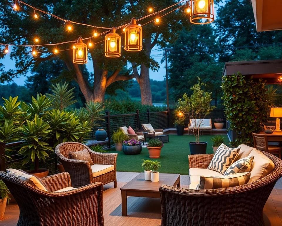 Buitenverlichting voor gezellige zomeravonden